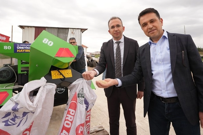 Denizli'de Tarıma Destek: Bekilli'ye Yem İşleme Makineleri Teslim Edildi