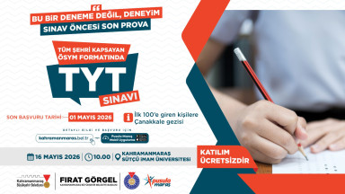 Kahramanmaraş'ta Öğrencilere Ödüllü TYT Denemesi: İlk 100'e Çanakkale Gezisi