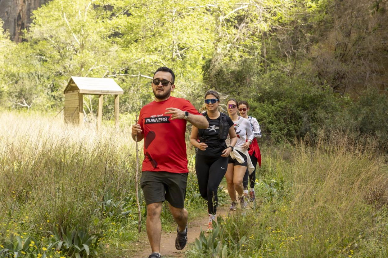 Kilikya Ultra Maratonu Öncesi Lamos Parkuru'nda Tanıtım Koşusu Düzenlendi