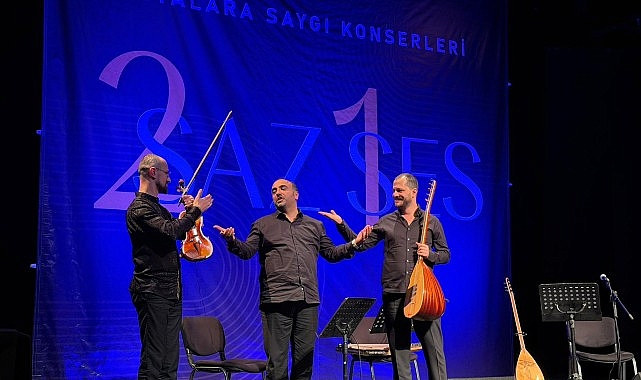Nilüfer'de '2Saz 1Ses' Konser Serisi, Üçüncü Geceyle Noktalandı