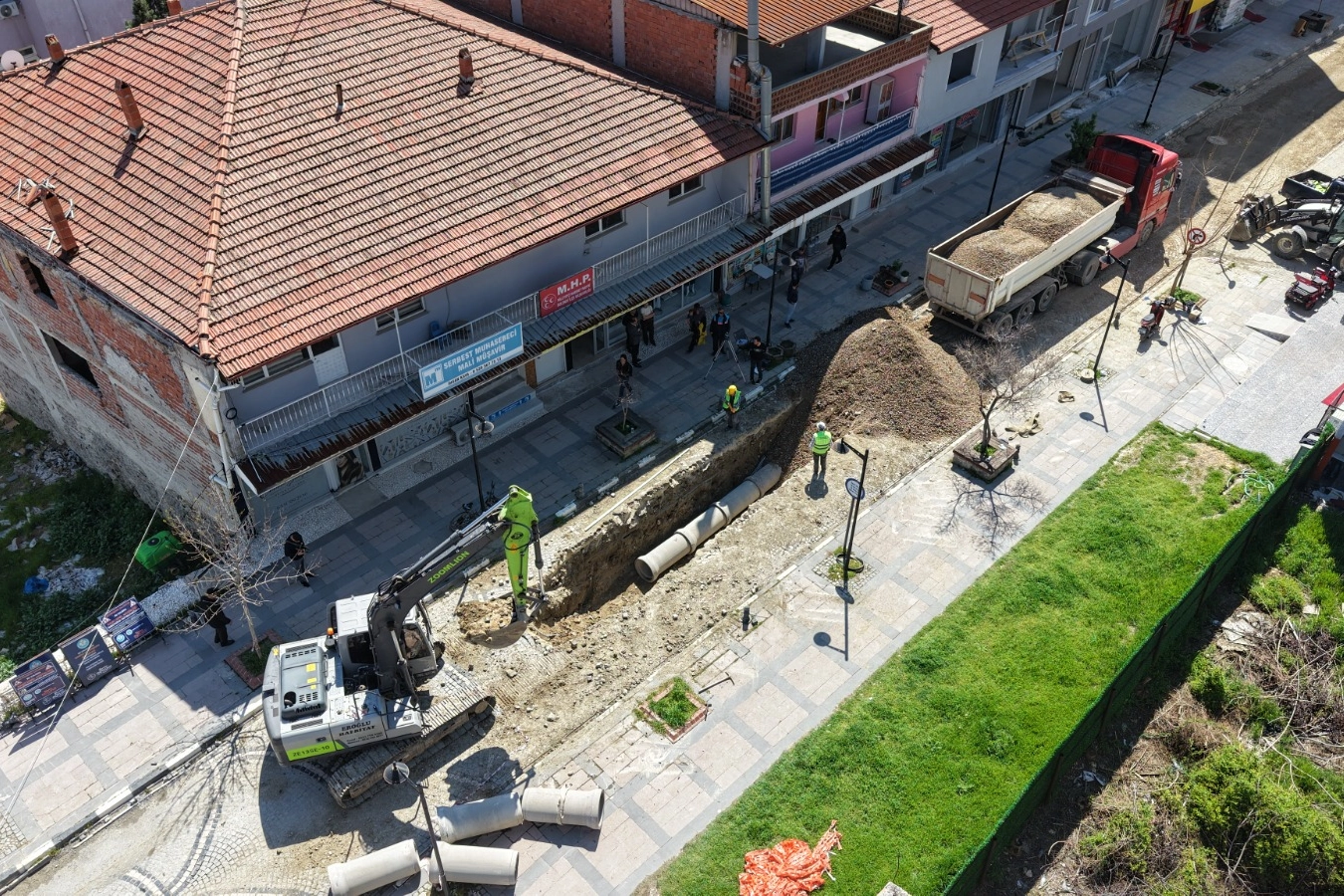 Selendi'de 6 Milyon TL'lik Altyapı Devrimi: 1040 Metre Yeni Hat