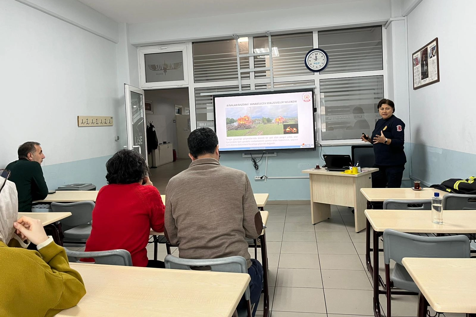 Kocaeli'de 11 İlçedeki Bilgievi Personeline Yangın Eğitimi Tamamlandı