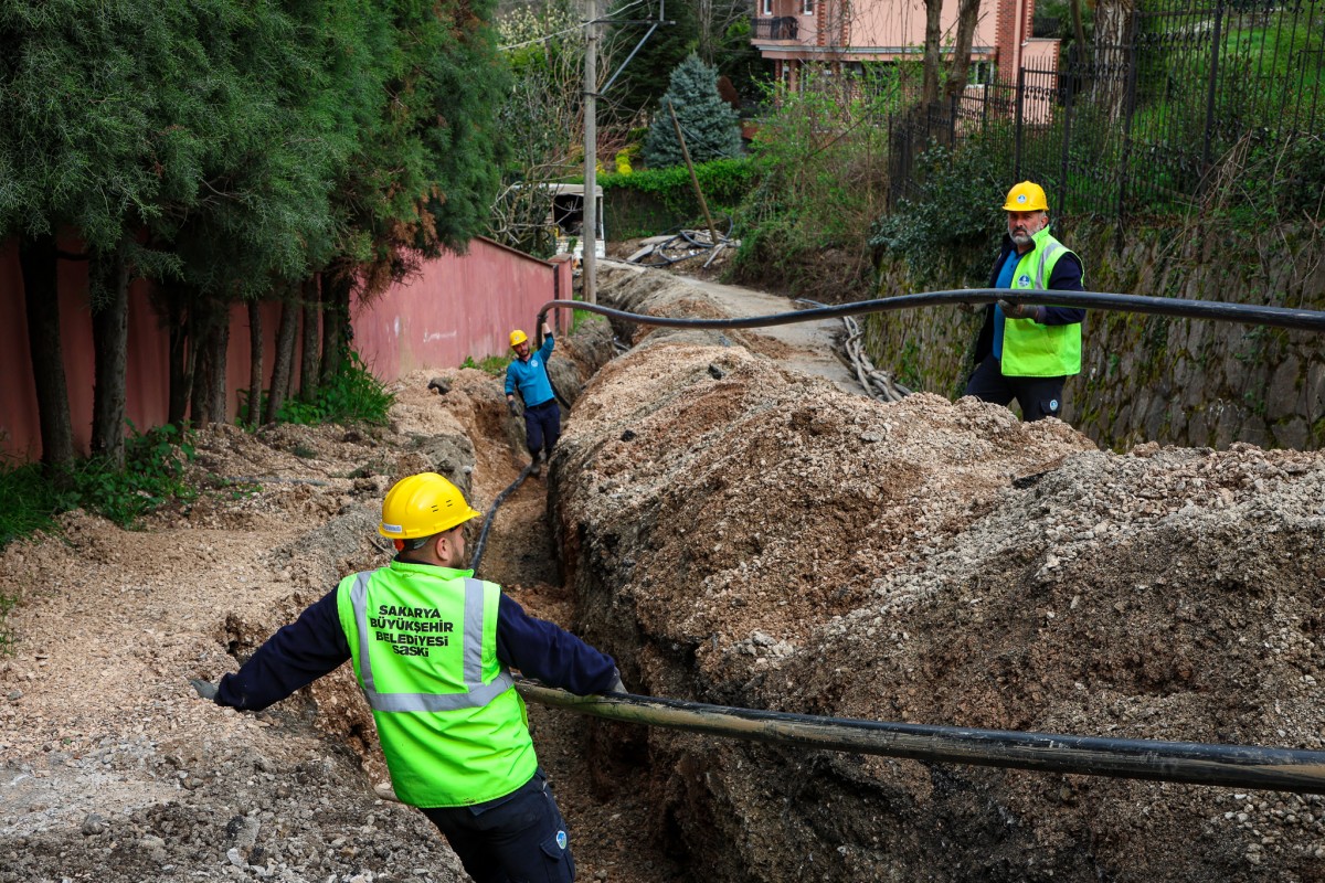Sapanca'da 1.300 Metrelik Su Hattı Yenileniyor: SASKİ Sezon Öncesi Hazırlıkta