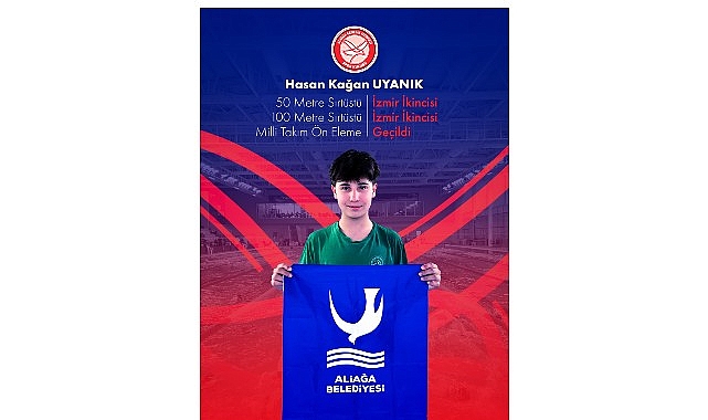 AGM Spor Kulübü Yüzücüsü Hasan Kağan Uyanık Milli Takım Barajını Geçti