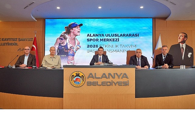 Alanya 2026'da 24 Uluslararası Spor Organizasyonuna Ev Sahipliği Yapacak
