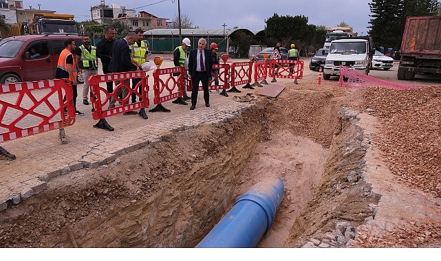 ASAT, Manavgat'ta Turizm Sezonu İçin Gece Mesaisiyle Su Altyapısını Güçlendirdi