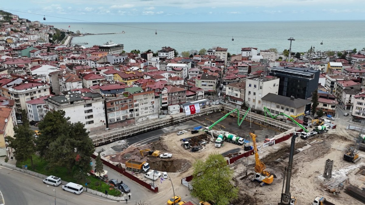 Ordu'da Millet Düzü Projesi Hızla Yükseliyor: Temel Betonu Dökülmeye Başlandı