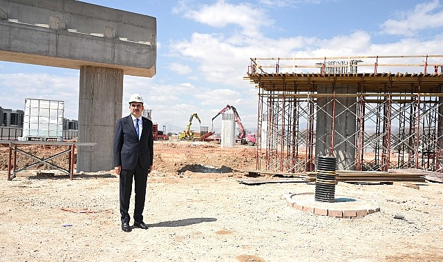 Konya'da 21.1 Km'lik Tramvay Hattı İçin TÜMOSAN Kavşağı'nda Kritik İnceleme