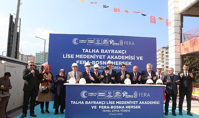 Konya'da 120 Milyon Liralık Lise Medeniyet Akademisi ve FERA Temeli Atıldı