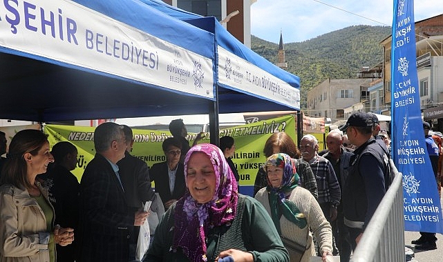 Aydın'da Ata Tohumu Fideleri Karacasu ve Koçarlı'da Dağıtıldı