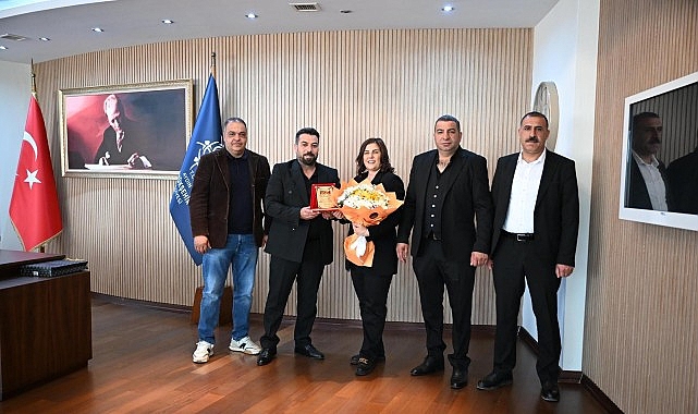 Aydın Ağrılılar Derneği Başkan Çerçioğlu'nu Ziyaret Etti