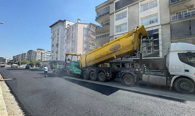 Efeler'de Fidanlık Caddesi Yenileniyor: Çerçioğlu Yatırım Vurgusu Yaptı
