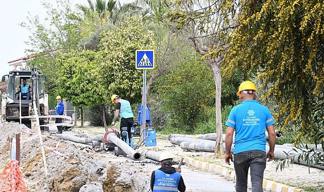 Kuşadası'na 5.45 Milyon TL'lik İçme Suyu Yatırımı Başladı