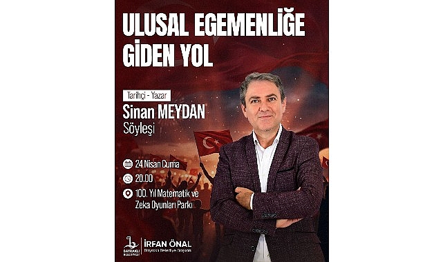 Bayraklı'da 23 Nisan Etkinlikleri Sinan Meydan Söyleşisi ile Noktalanıyor