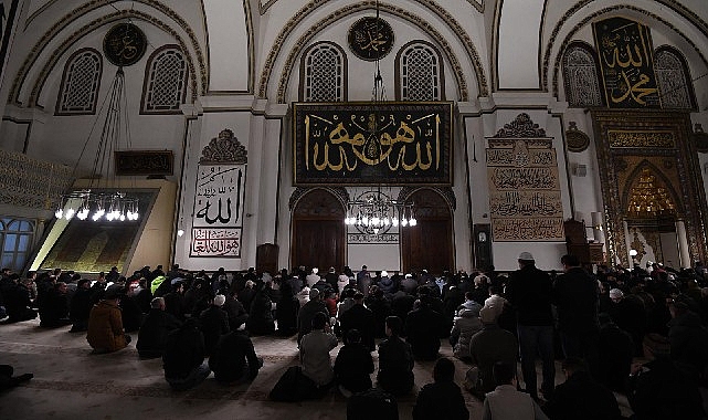 Bursa'nın 700. Fetih Yılı Tarihi Ulu Camii'de Dualarla Kutlandı