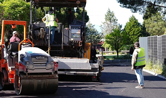 Manisa'da Mimar Sinan Bulvarı'na Sıcak Asfalt: Başkan Dutlulu Sahada İnceledi