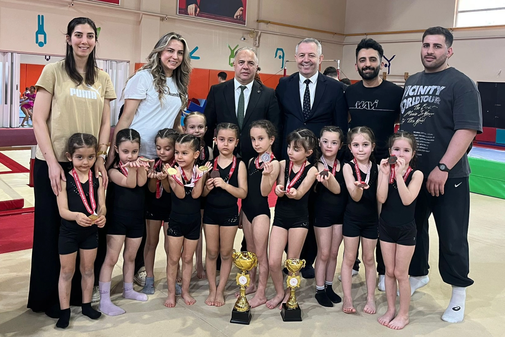 Yıldırımlı Cimnastikçiler TBMM Kupası'nda 6 Kupa Kazandı