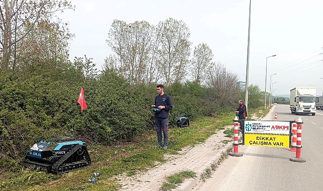 Kocaeli'de 'Çalı Canavarı' Zorlu Arazide Nefes Kesen Temizlik Seferberliği