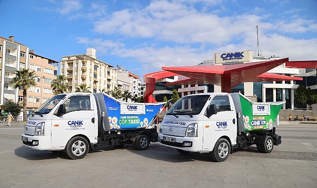 Canik Belediyesi Araç Filosunu 4 Kat Büyüttü: Yeni Çöp Taksileri ve İş Makineleri Hizmete Girdi