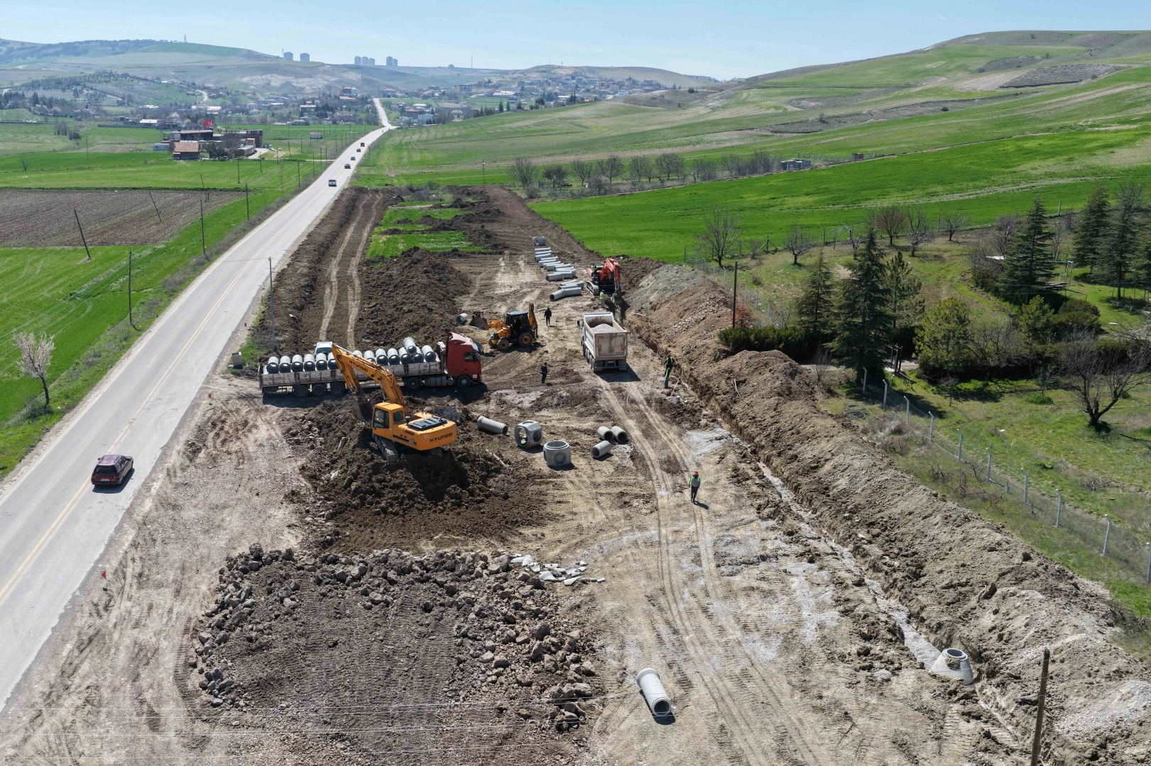 Ankara'da Trafik Çözümü: 6.270 Metrelik Yol 6 Şeride Çıkıyor