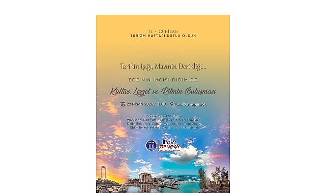 Didim'de Turizm Haftası: Apollon Tapınağı'nda Kültür ve Lezzet Şöleni