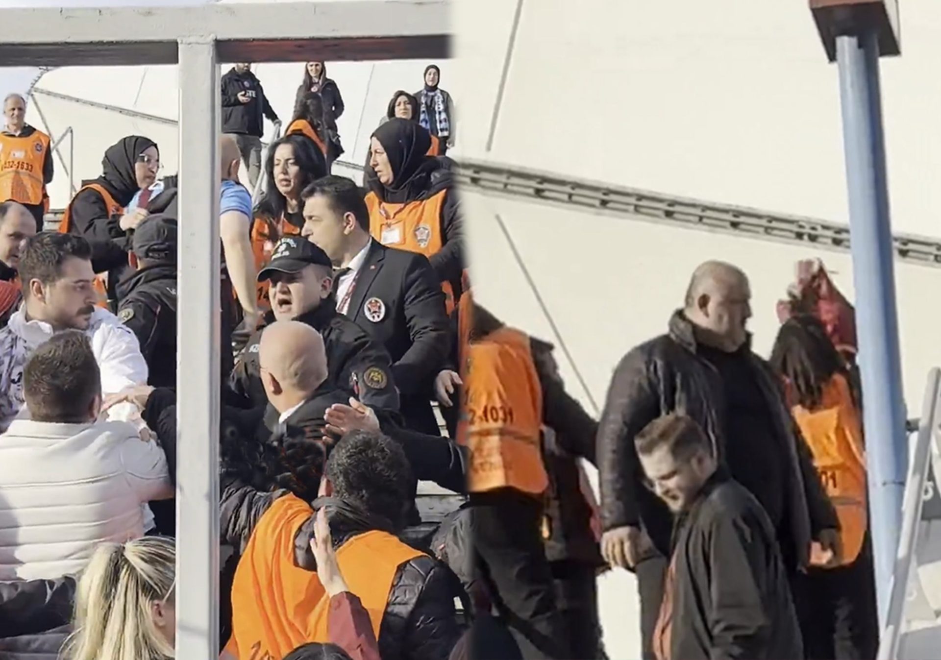 Derbi Öncesi Güvenlik Alarmı: Kadın Taraftarın Forması Zorla Çıkarıldı