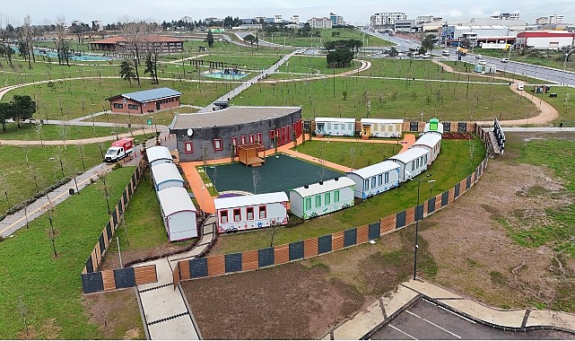 Gebze'de 10 Vagonlu Çocuk Köyü 23 Nisan'da Açılıyor