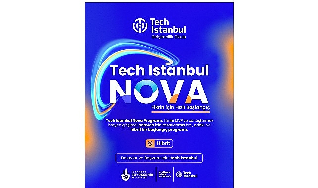 Tech Istanbul NOVA Programı Başlıyor: 6 Haftada Fikirden MVP'ye
