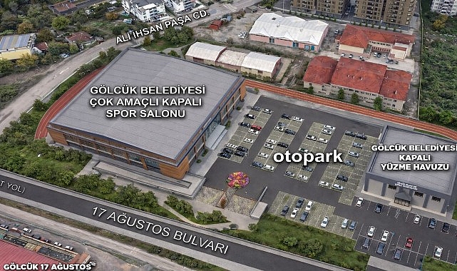 Gölcük'e 12.500 Metrekarelik Dev Spor Kompleksi ve Yüzme Havuzu Geliyor