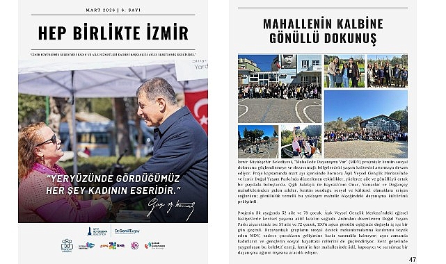 İzmir'in Mart Bülteni Yayında: Kadın Emeği ve Sosyal Projeler Öne Çıkıyor