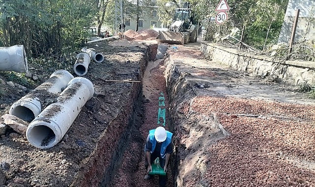 İSU, İzmit'te 8.080 Metre Altyapı Hattı İle Hizmeti Güçlendirdi