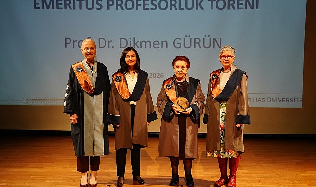 Prof. Dr. Dikmen Gürün'e Emeritus Unvanı: 30 Yıllık Akademik Miras Taçlandı