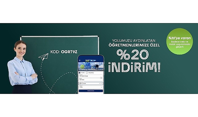 Kâmil Koç 100. Yılında Öğretmenlere İndirimle Teşekkür Kampanyası Başlattı