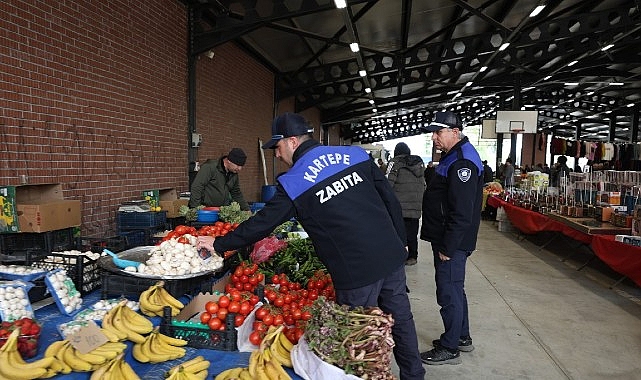 Kartepe'de Pazarlarda Tartı Denetimi: 1 Gram Eksik Yok mu?
