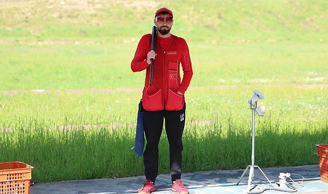 Murat İlbilgi, Trap'ta Avrupa Rekoru Kırarak Altın Madalya Kazandı