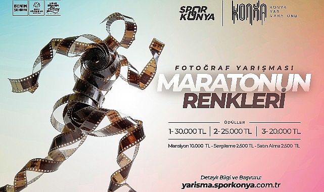 Konya Yarı Maratonu'nda Fotoğraf Yarışması: 5 Mayıs'a Kadar Başvuru