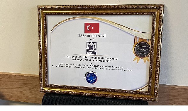 KOSKİ, Dijital Birliktelik Zirvesi'nde Başarı Belgesi Kazandı
