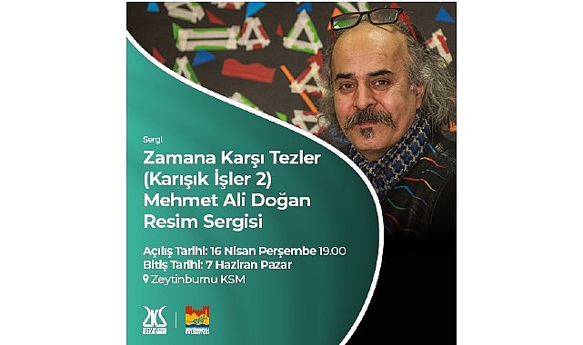Mehmet Ali Doğan'ın “Zamana Karşı Tezler” Sergisi 16 Nisan'da Ziyarete Açılıyor
