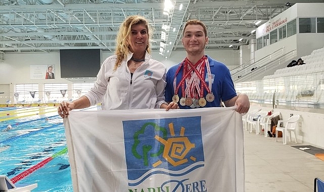 Sarp Börekci, İzmir Yüzme Şampiyonası'nda 8 Madalya ile Taçlandı