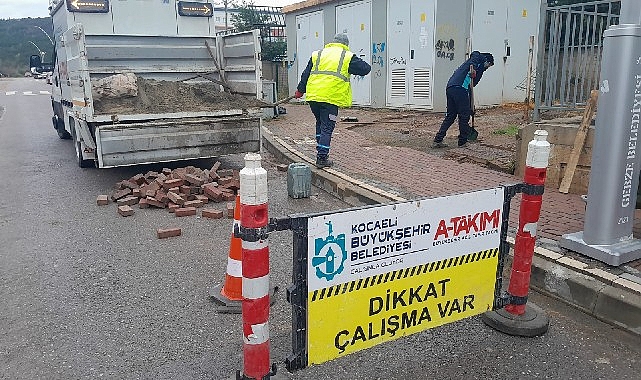 Kocaeli'de Ulaşım Güvenliği İçin Büyükşehir'den Yoğun Mesai: 7/24 Çalışma