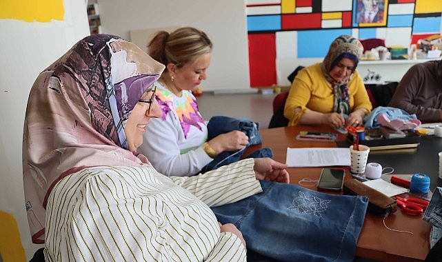 Maltepeli Kadınlar Sashiko Tekniğiyle Ürünlerini Yeniledi