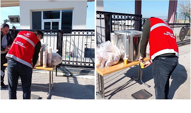 Kahramankazan'da Sınav Stresine 500 Öğrenciye Sıcak Çorba İkramı