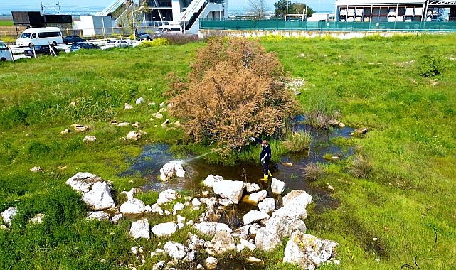 Torbalı'da Halk Sağlığı İçin 12 Ay Kesintisiz İlaçlama Seferberliği