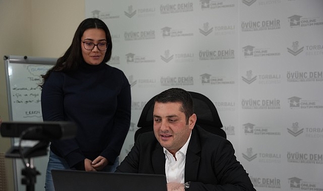 Torbalı Belediyesi LGS'ye Hazırlanan Öğrencilere Ücretsiz 60 Saatlik Online Eğitim