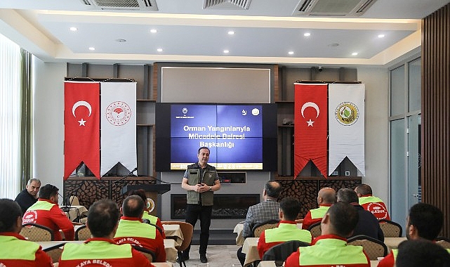 Çankaya Belediyesi Gönüllüleri Orman Yangınlarına Karşı Kapsamlı Eğitim Aldı