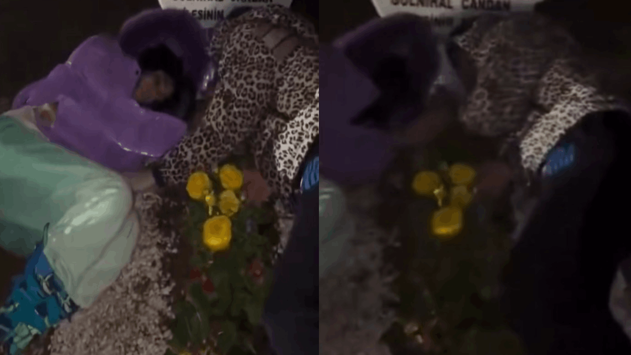 Candan Kardeşler Mezar Başında Duygusal Anlar Yaşadı: 'Aramızda Uyumayı Severdi'
