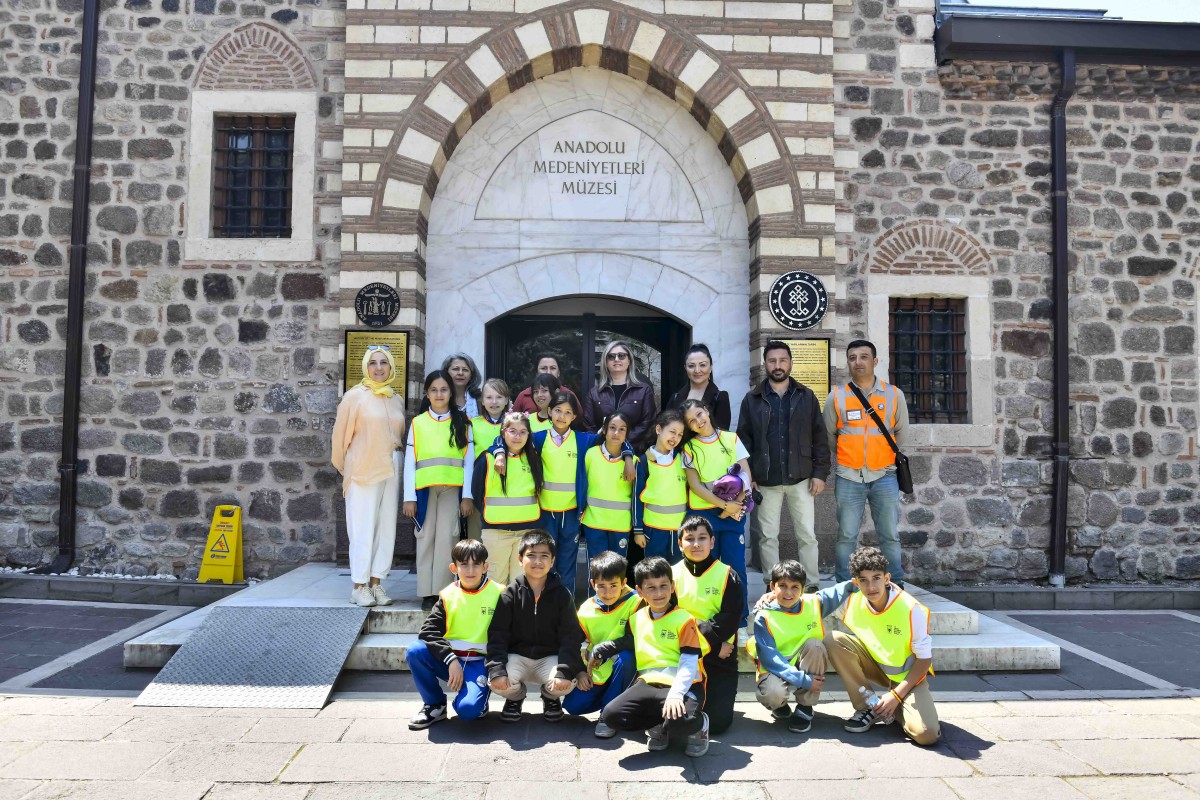 Ankara'da Minikler Tarihe Yolculuk Yaptı: Kültür Elçisi Oldular