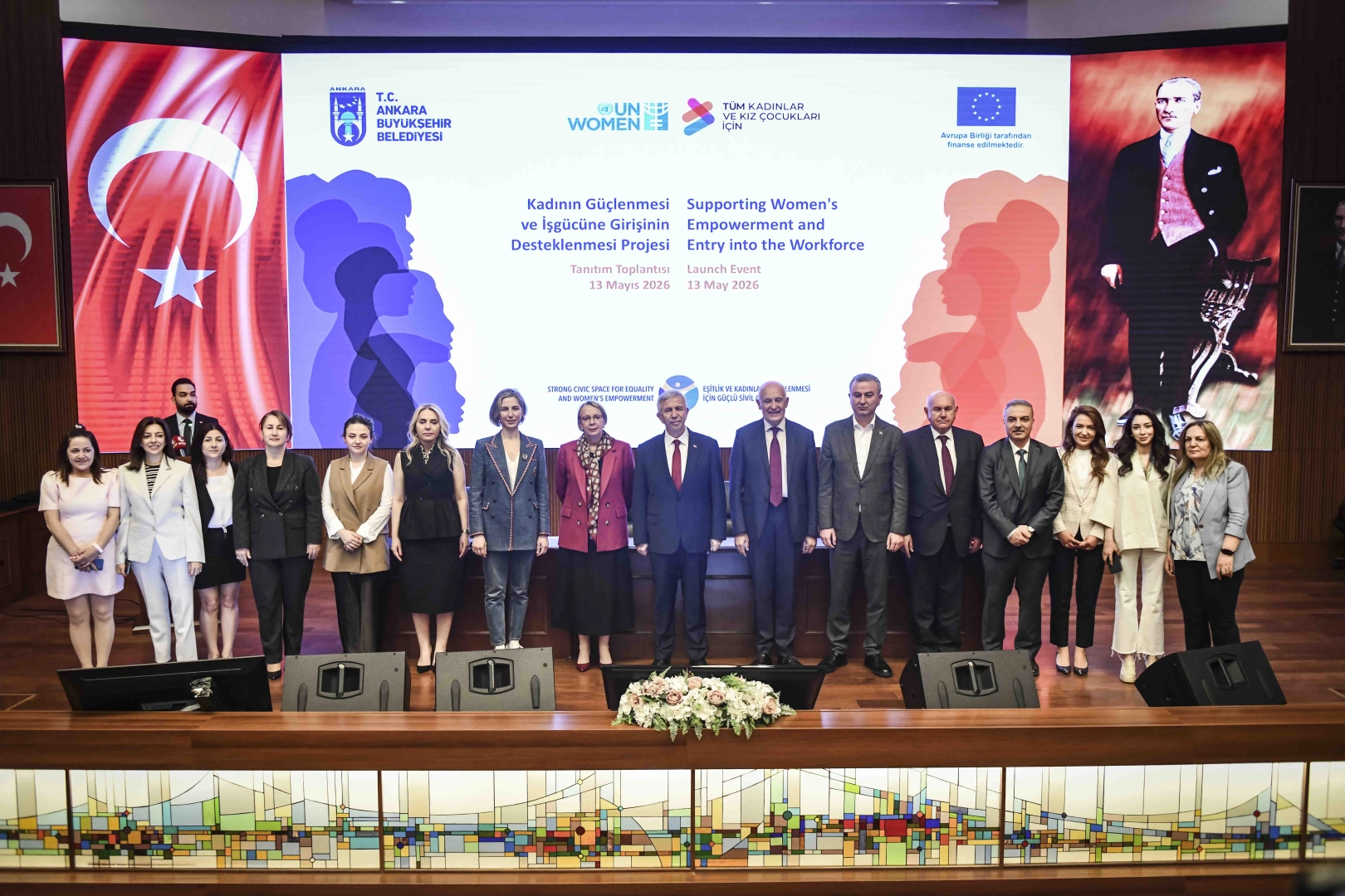 Ankara'da Kadınlar İçin Eşitlik ve Güçlenme Projesi Lansmanı: Mansur Yavaş'tan Çarpıcı Mesajlar