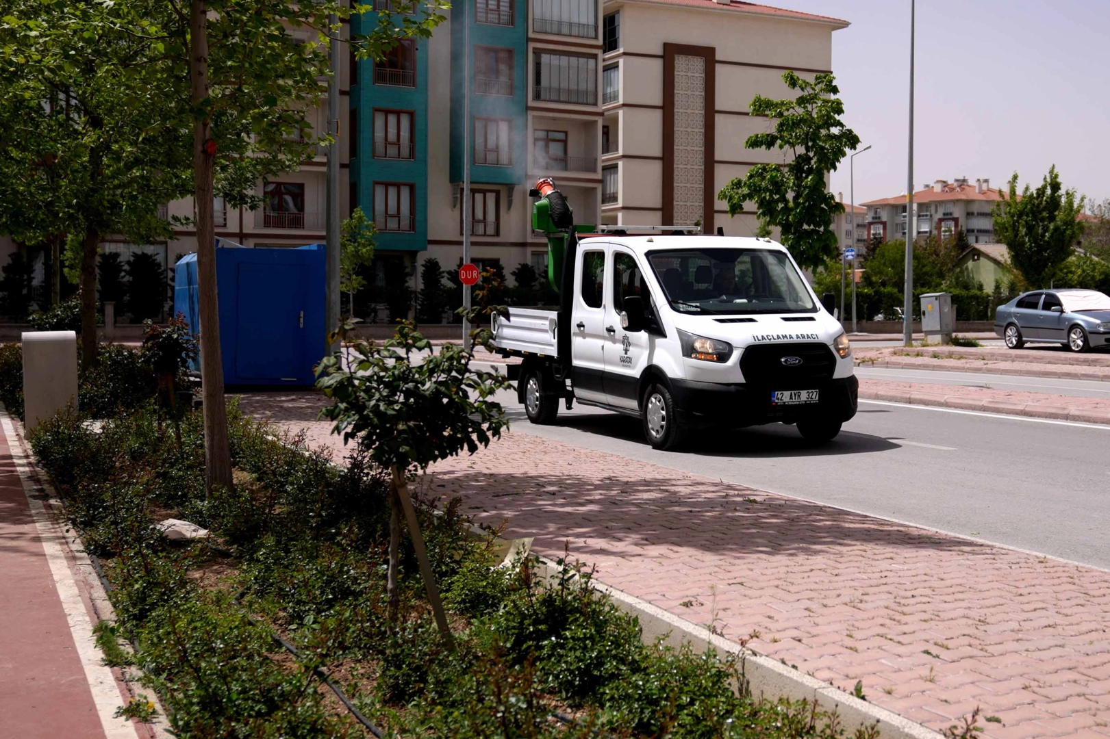 Konya Karatay'da Bayram Öncesi Haşere İlaçlaması: 24 Saat Kesintisiz Mücadele