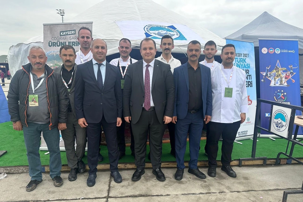 Kayseri'nin Coğrafi İşaretli Lezzetleri Etnospor Festivali'nde Ziyaretçileri Büyüledi
